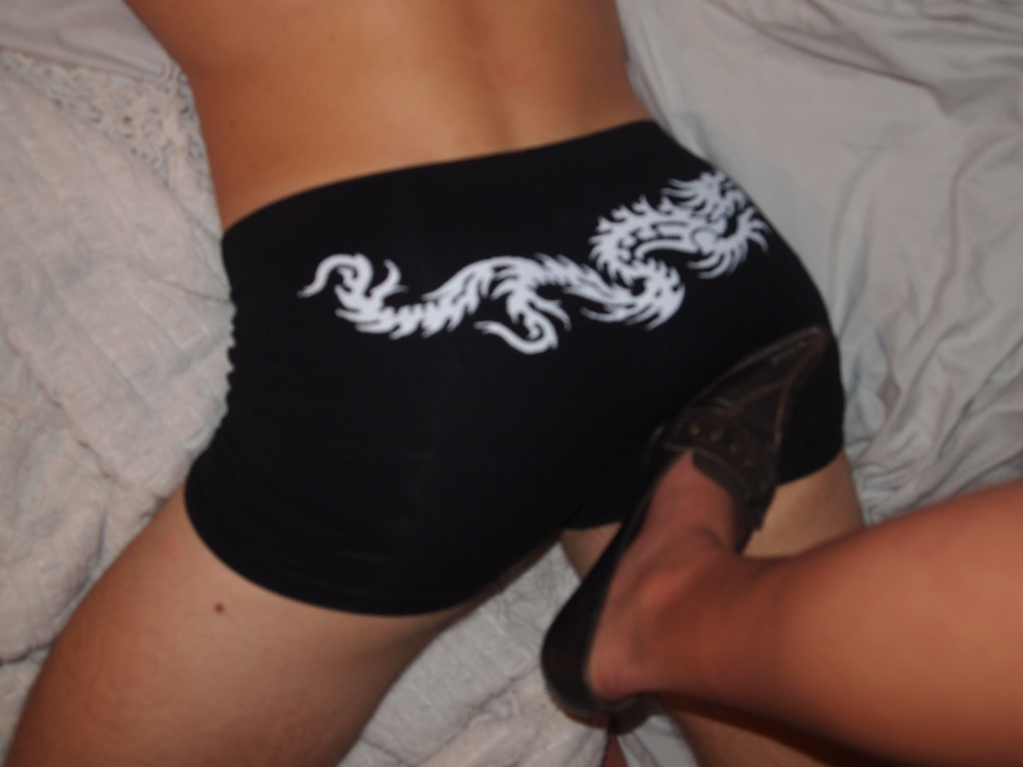 Red Dragon Baby Tee
