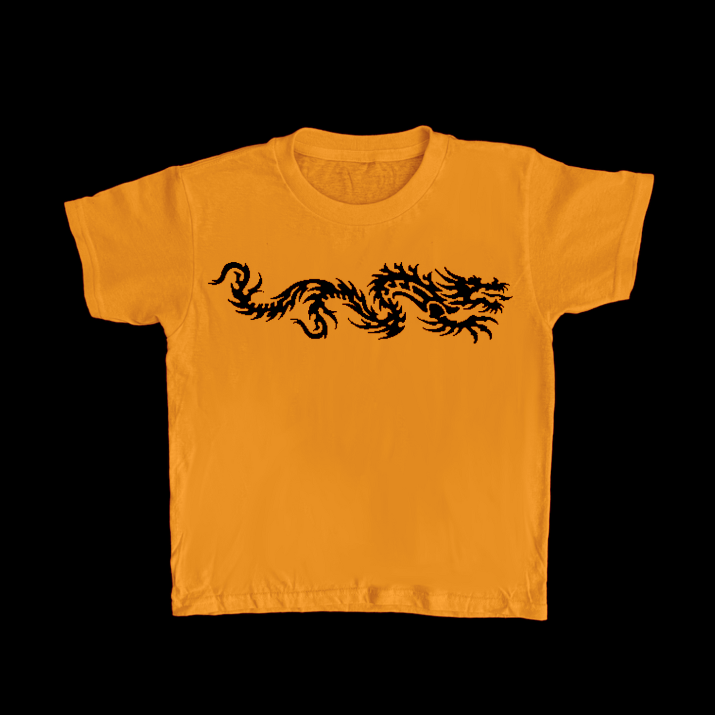 Yellow Dragon Baby Tee