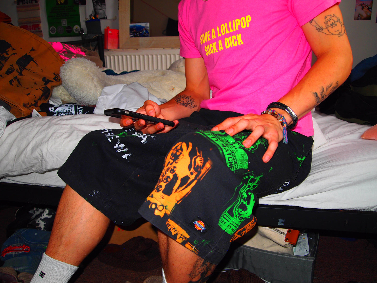 Reworked Dickies Carpenter Shorts