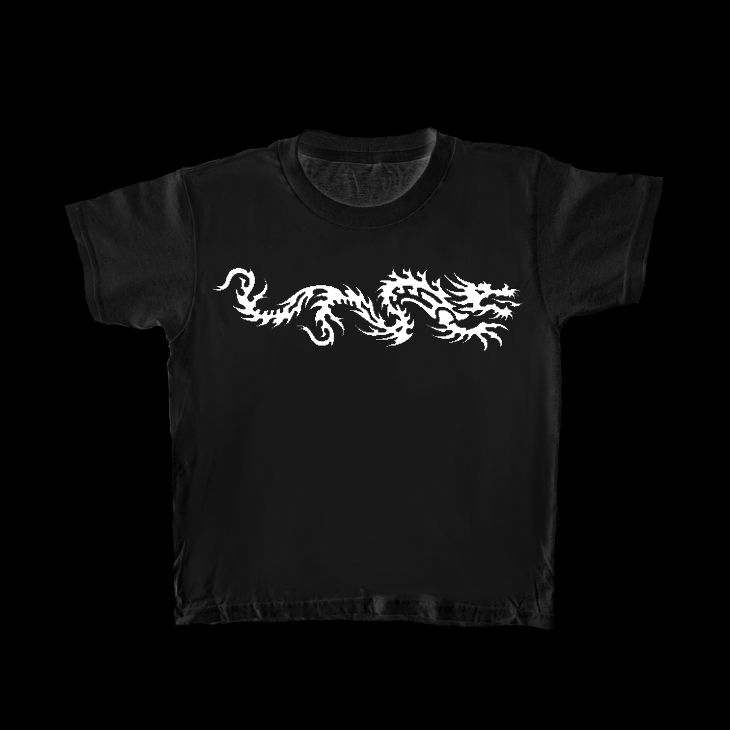 Black Dragon Baby Tee