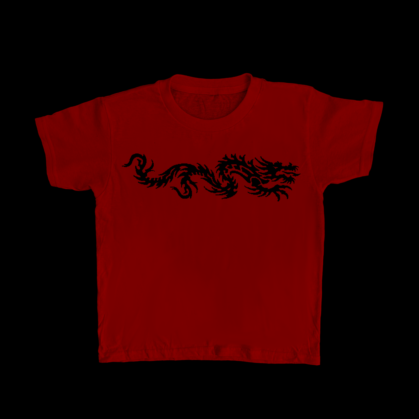 Red Dragon Baby Tee