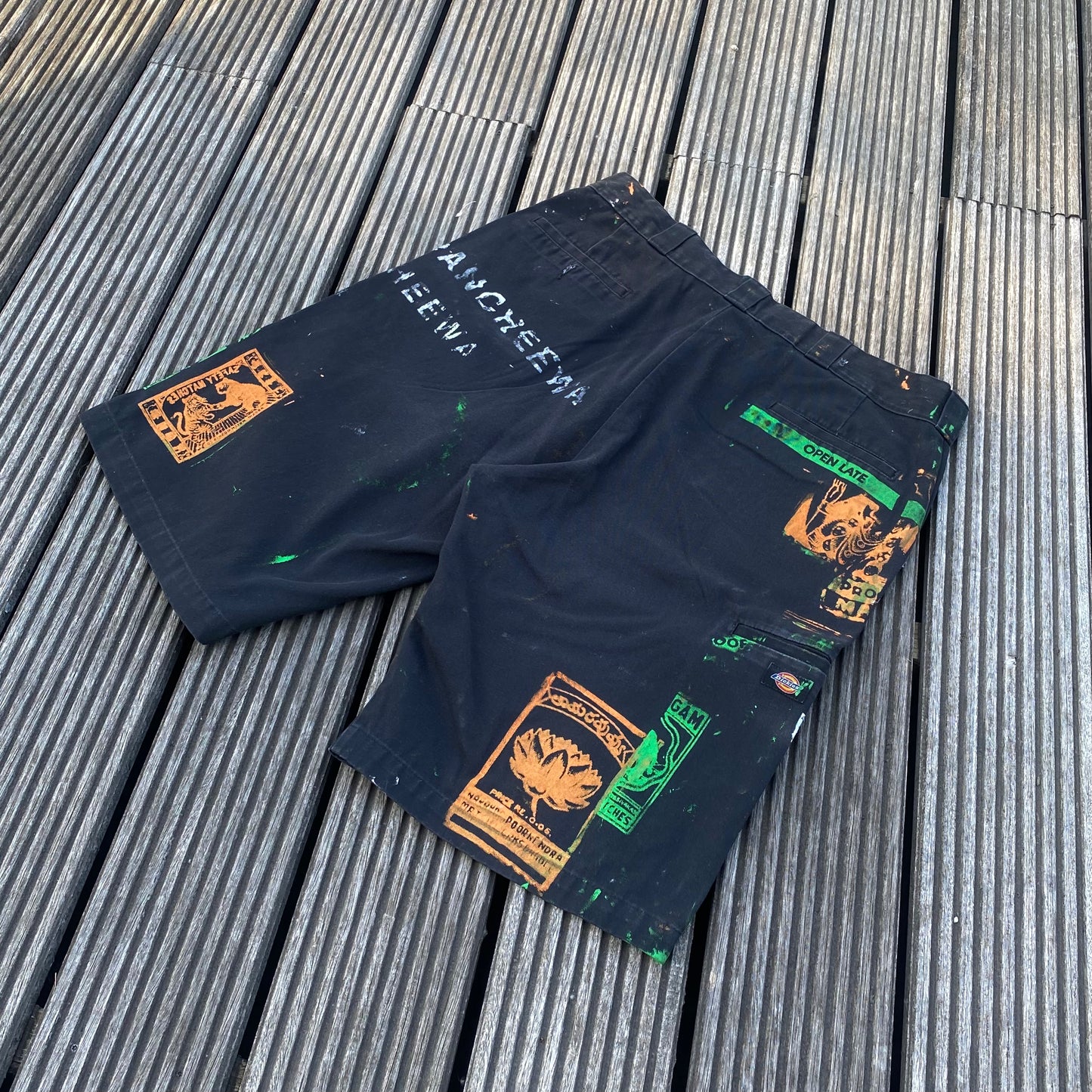 Reworked Dickies Carpenter Shorts