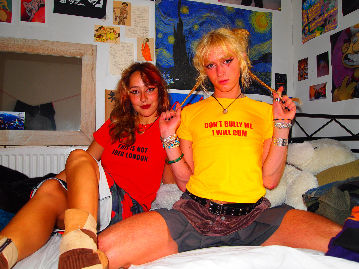 “DON’T BULLY ME I WILL CUM” Baby Tee