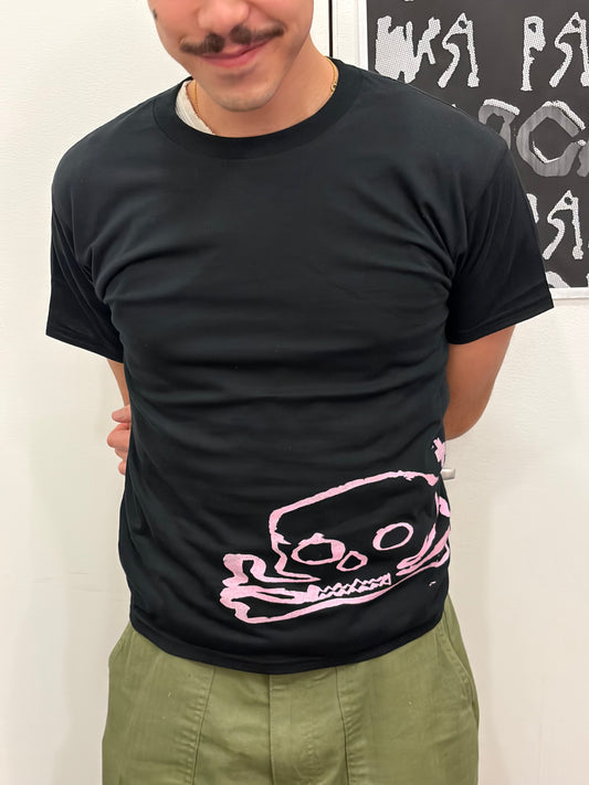 Black crossbones Tee - XS