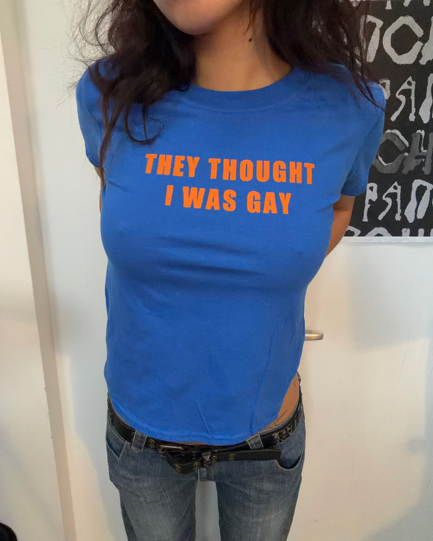 THEY THOUGHT I WAS GAY Baby Tee