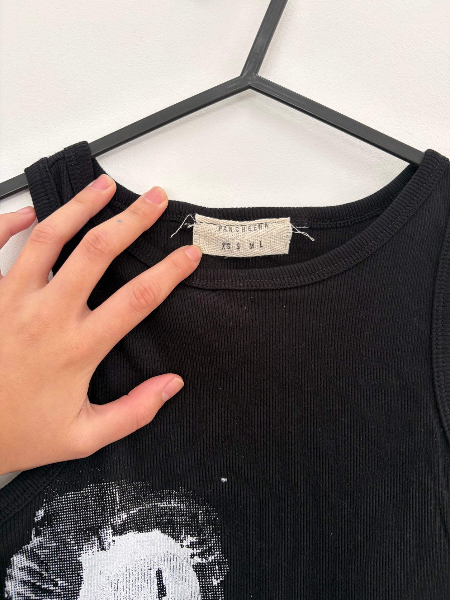 Black BJORK tank top