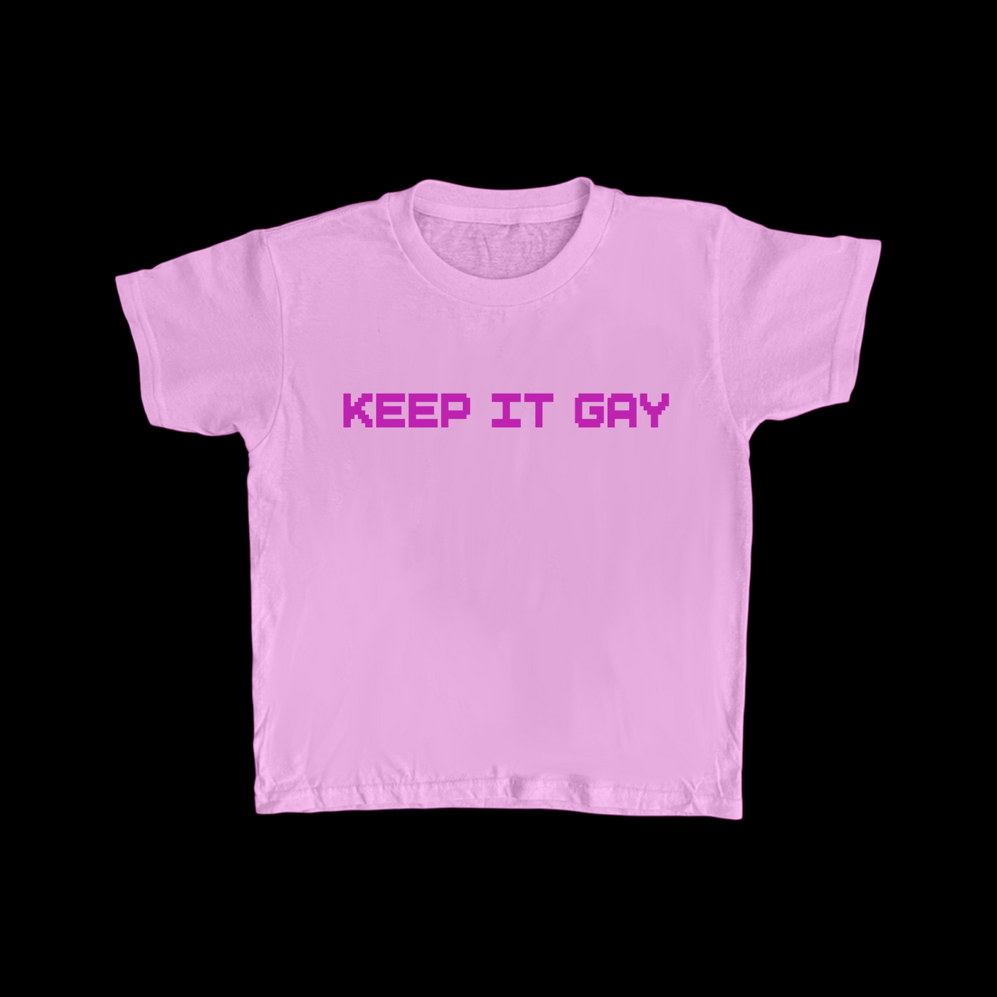 Pink Keep It Gay Bay Tee