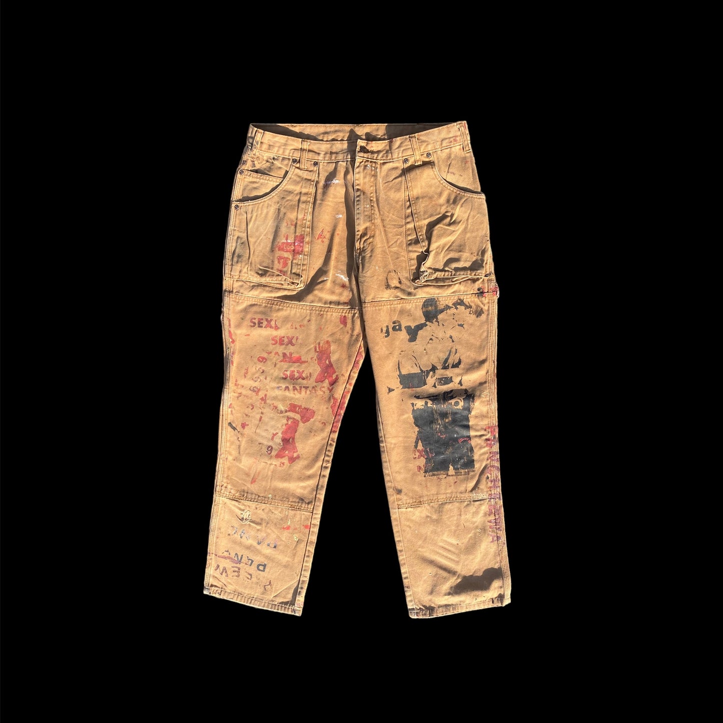 Reworked Vintage Carhartt Unity Bottoms