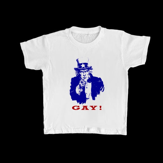 Classic YOU ARE GAY Baby Tee