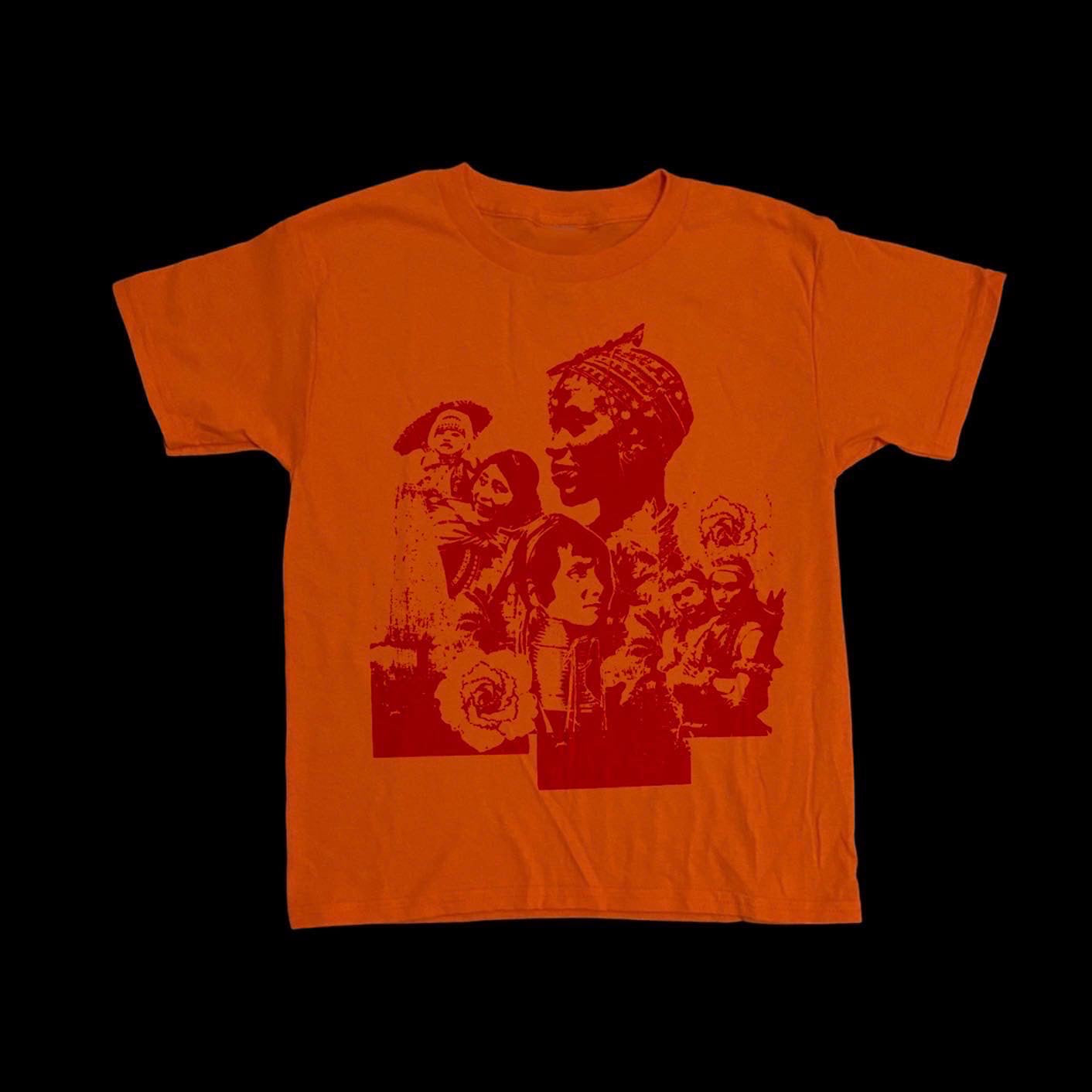 Orange + Red CULTURE Baby Tee