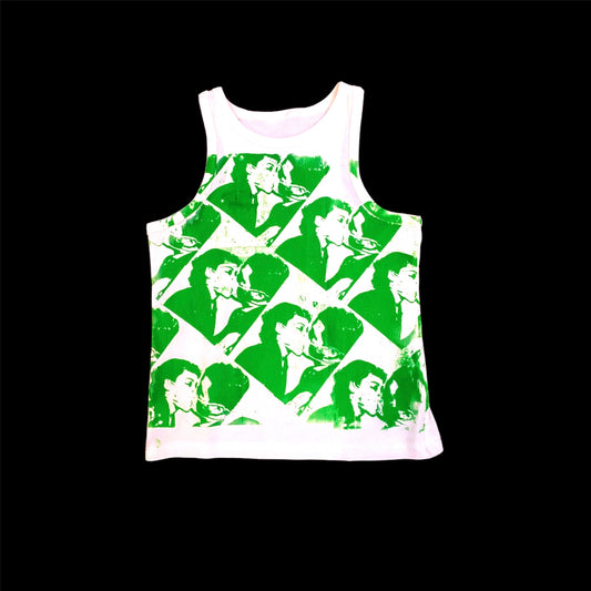 Green KISS tank top