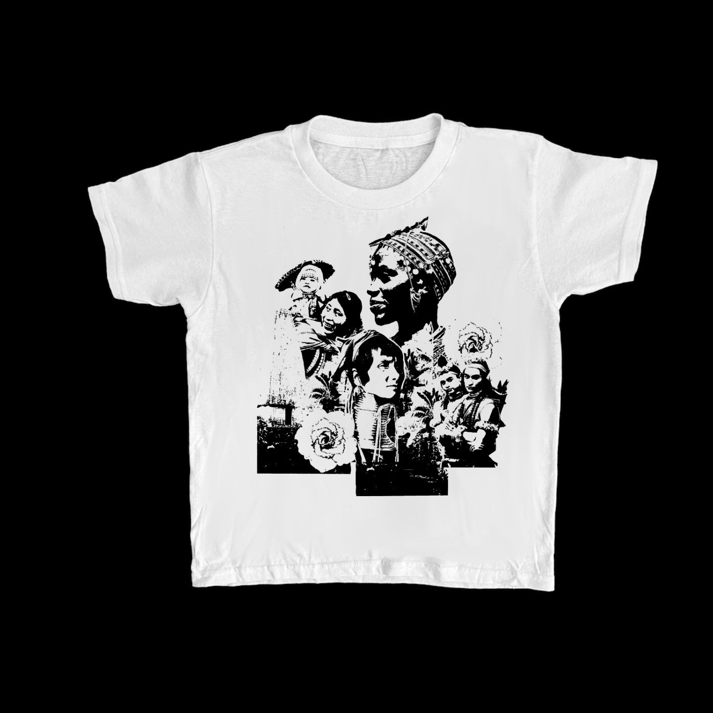 White CULTURE Baby Tee