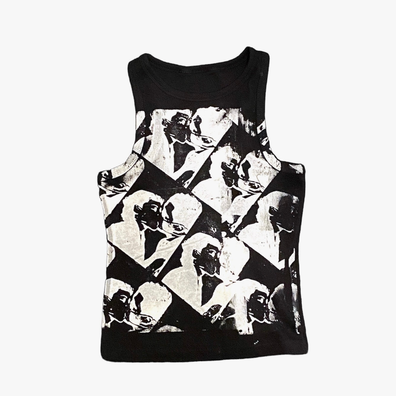 Black KISS tank top